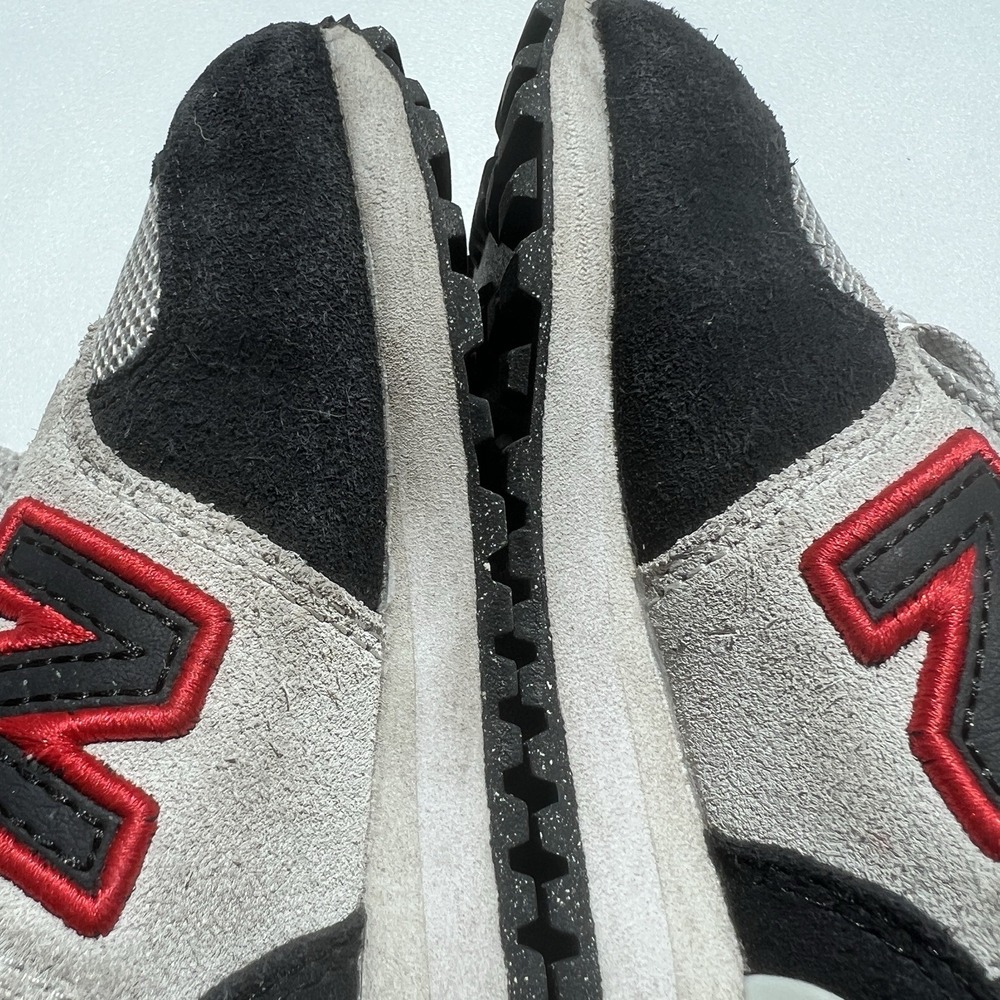 New Balance Kids Boys Size 12 574 Gray Black Red Sneakers School Walking Comfort - Picture 8 of 12
